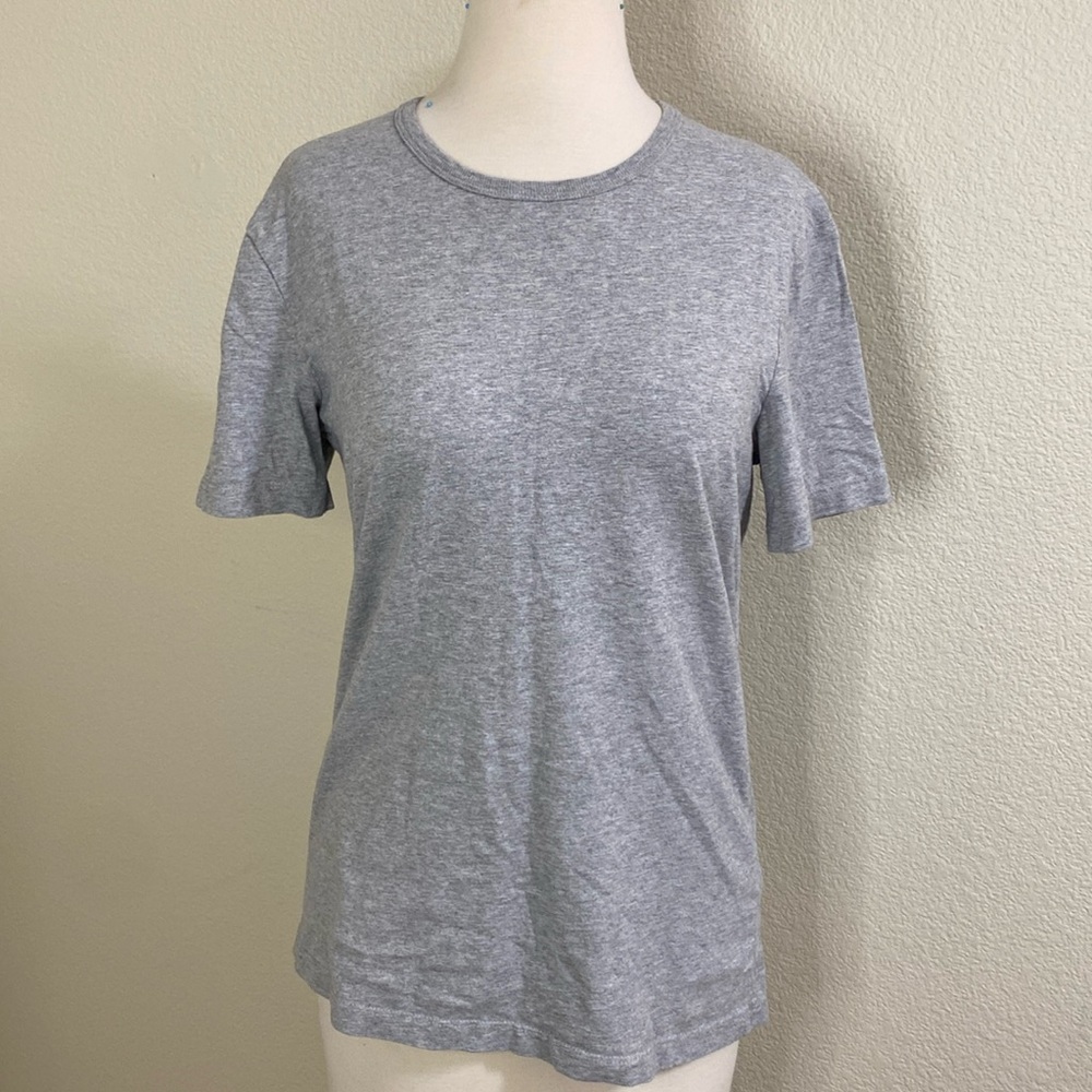 ASKET‎ Gray cotton basic t-shirt S Long